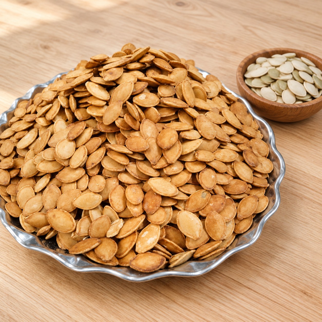 تخمه کدو گوشتی دوآتشه 100 و 1000 گرمی