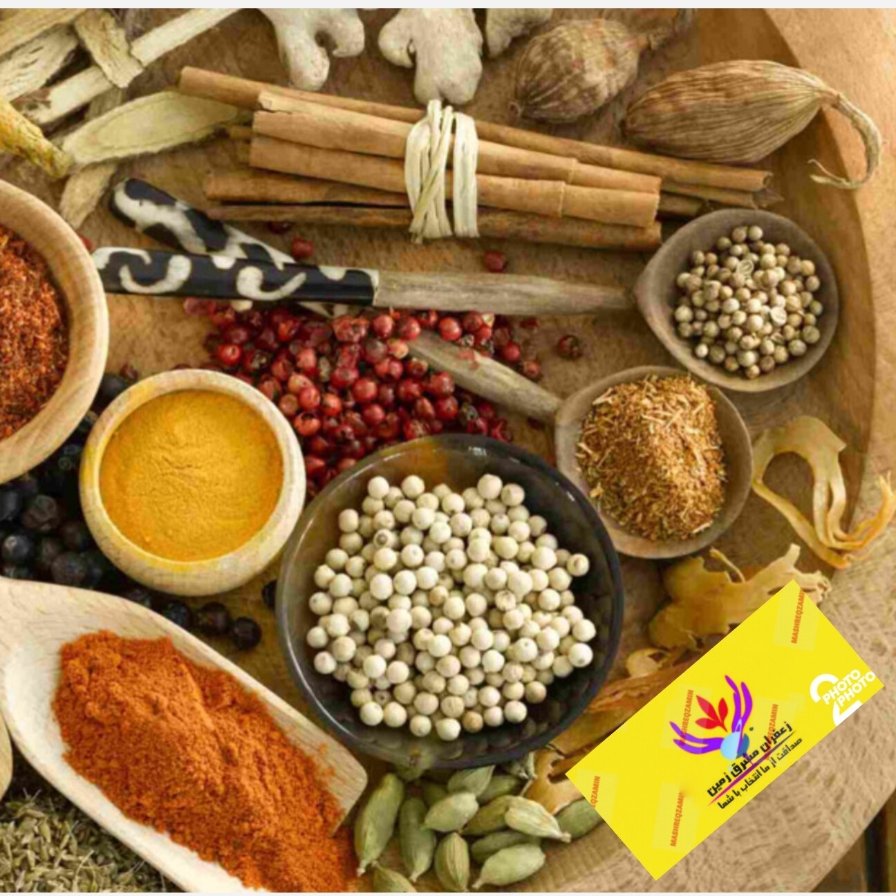 ادویه مرغ و ماهی اعلا 100 گرم برند مشرق زمین