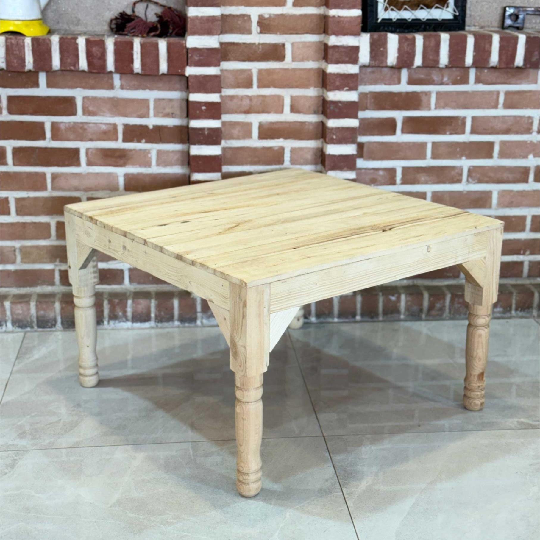 میز کرسی چوبی