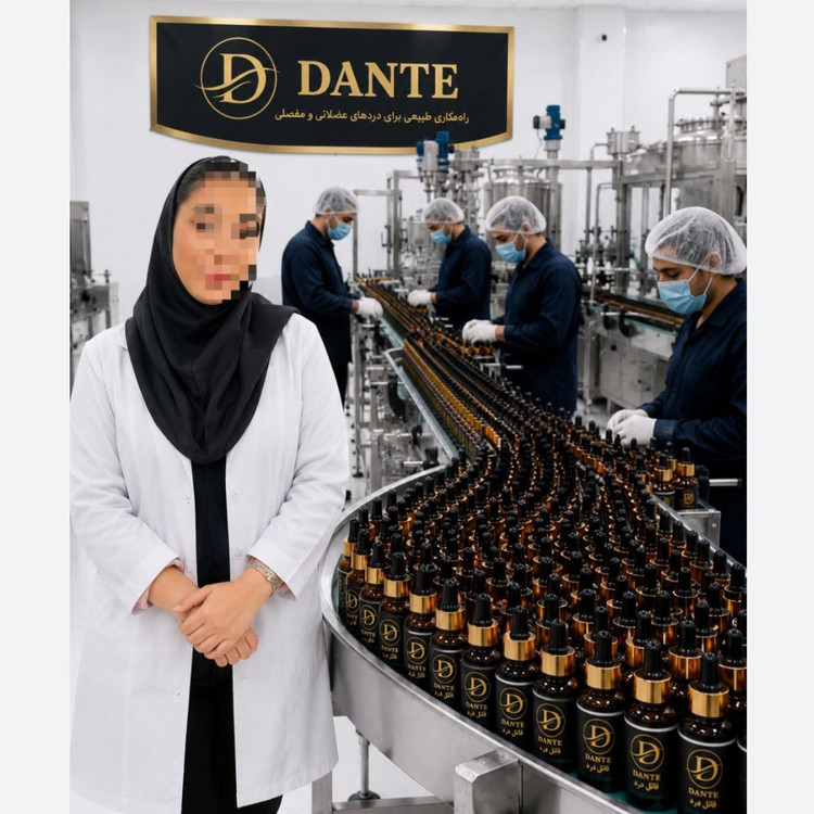 روغن دانته اصل با لیبل طلایی