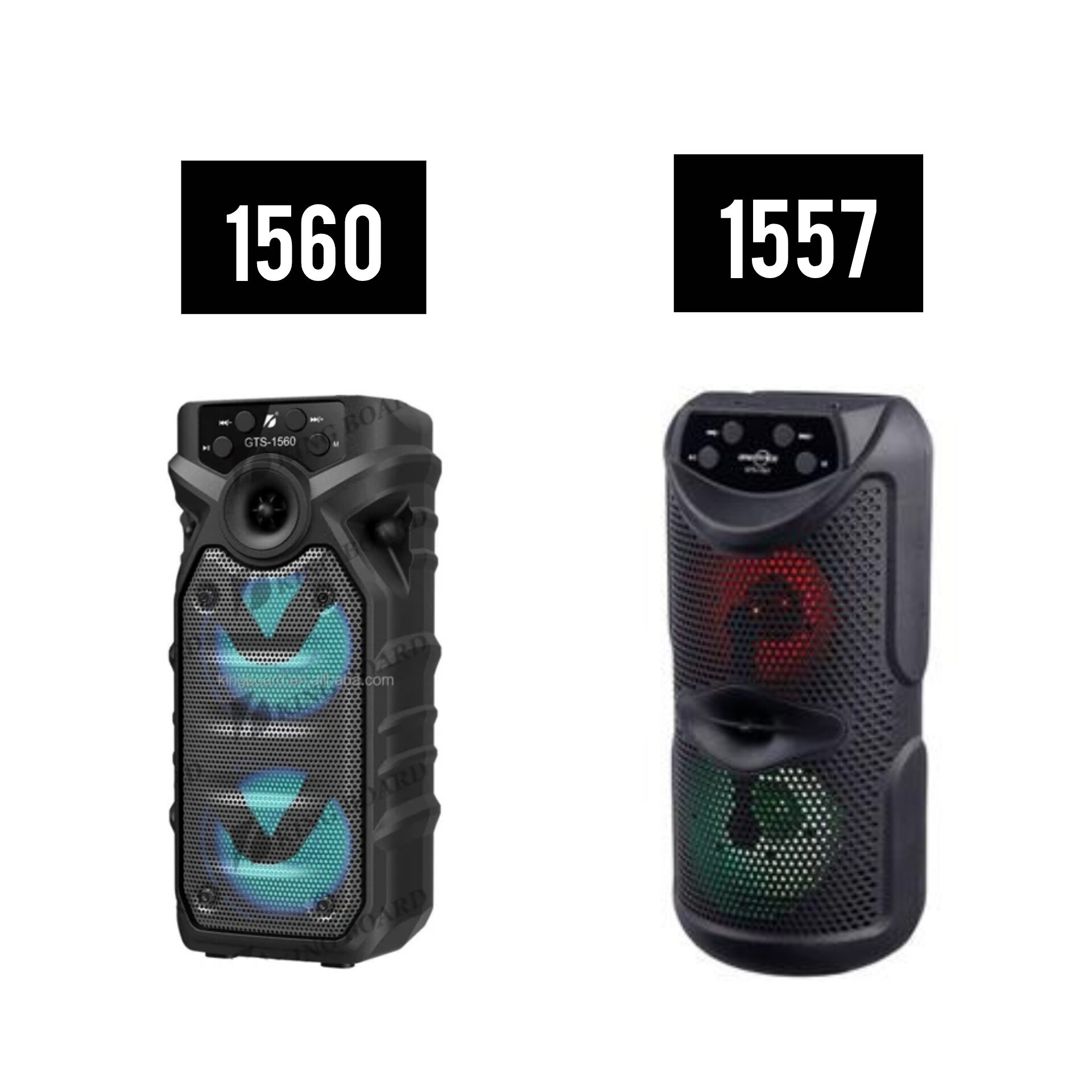 اسپیکر شارژی مدل gts 1560