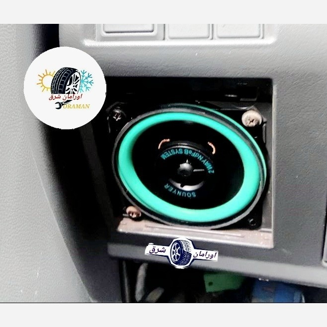 باند ماشین بلندگو خودرو 4 اینچ تیوتر دار 100W وات سانیر SOUNYER جلو پراید تیبا ساینا کوییک تیبا درب سمند (بسته 2عددی)