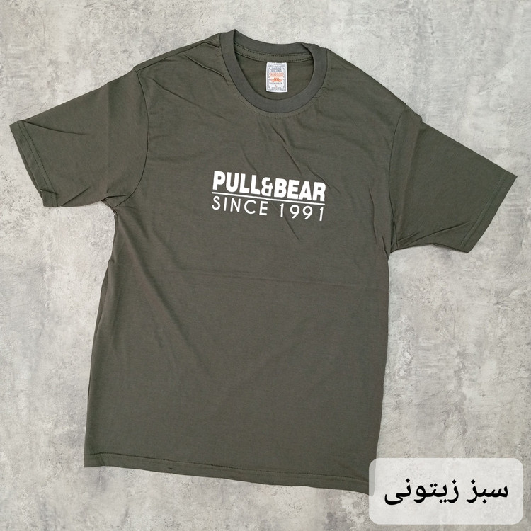 تیشرت مردانه PULLBEAR قواره اندامی در 3 سایز