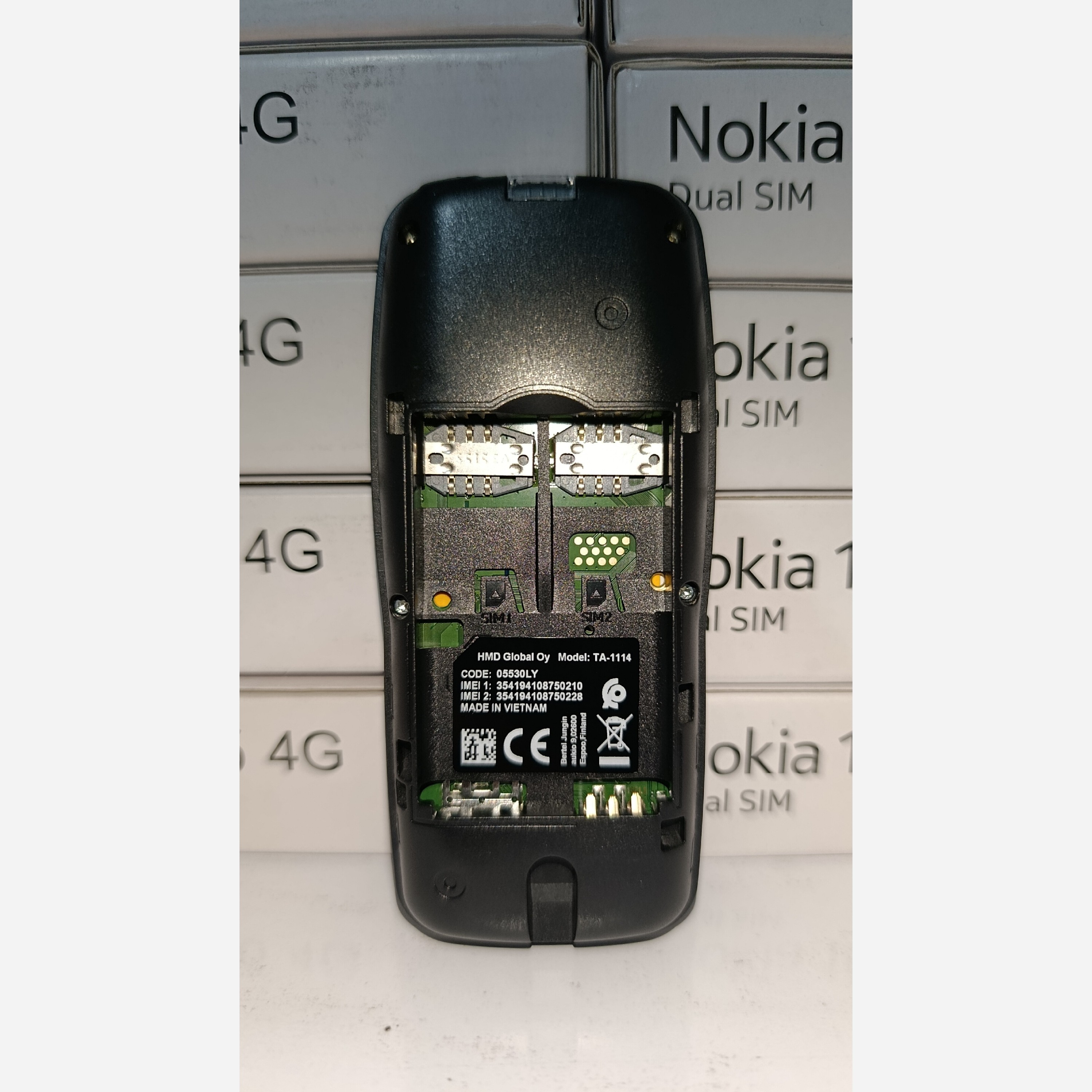 گوشی نوکیا 106 2018 Nokia اصلی ویتنام / با گارانتی 18 ماهه / کف قیمت باسلام / ریجستری شده با کد فعالسازی همتا