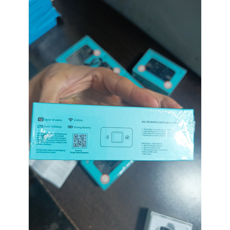 مودم جیبی 5G جی پی لینک دارای صفحه LCD و باتری 3000 میلی آمپر ساپورت 12 دستگاه