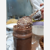 کره بادام زمینی وشکلاتی 400 گرمی