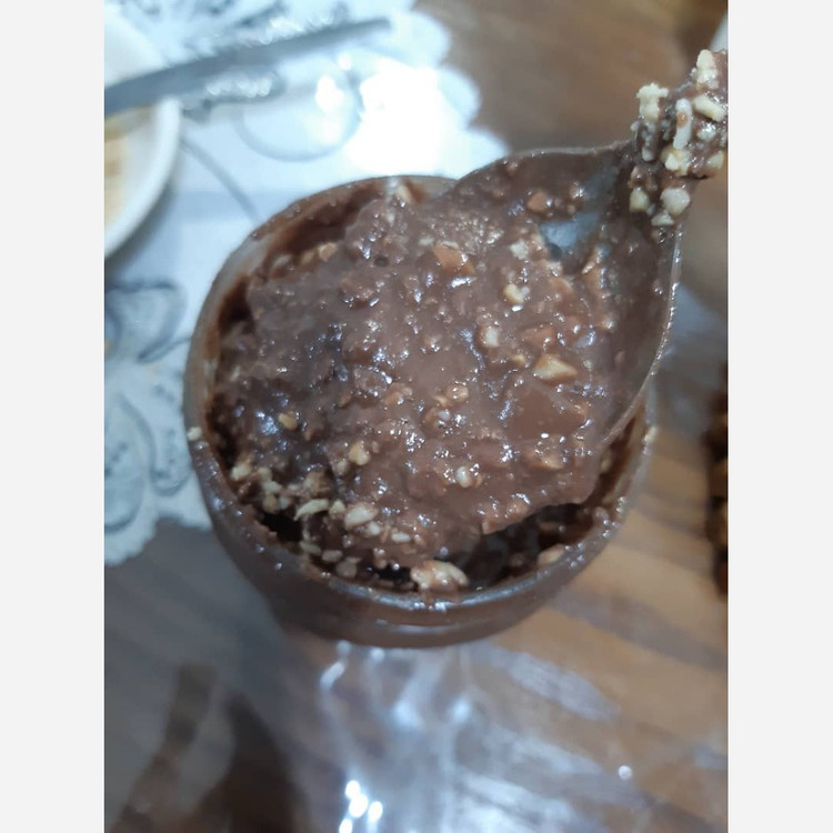 کره بادام زمینی وشکلاتی 400 گرمی