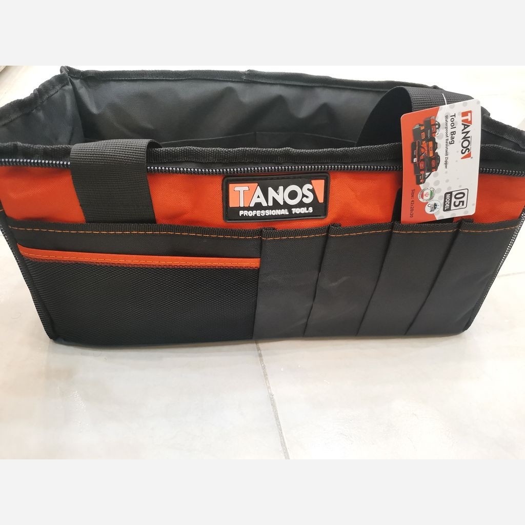 کیف ابزار برزنتی ضد آب 50سانتی 8 جیب تانوس مدل bag10
