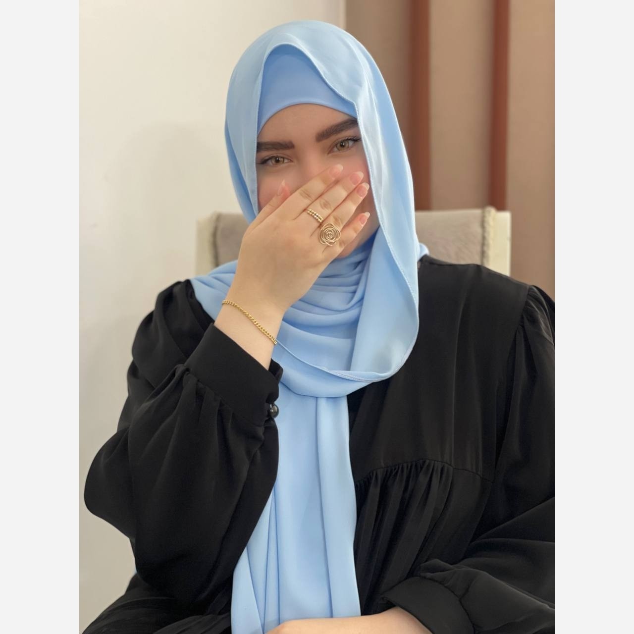شال کلاهدار دوکاره در رنگبندی