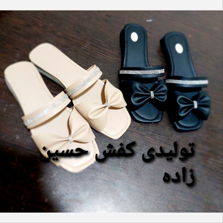 کفش صندل زنانه مدل همتا مجلسی شیک راحت و سبک برند سال سایزبندی 37-40 رنگبندی مشکی و کرم