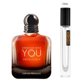 عطر و ادکلن استرانگر ویت یو ابسولوتلی Stronger with You Absolutely با کیفیت عالی و ماندگاری بالا ( حداقل خرید 10 میل )