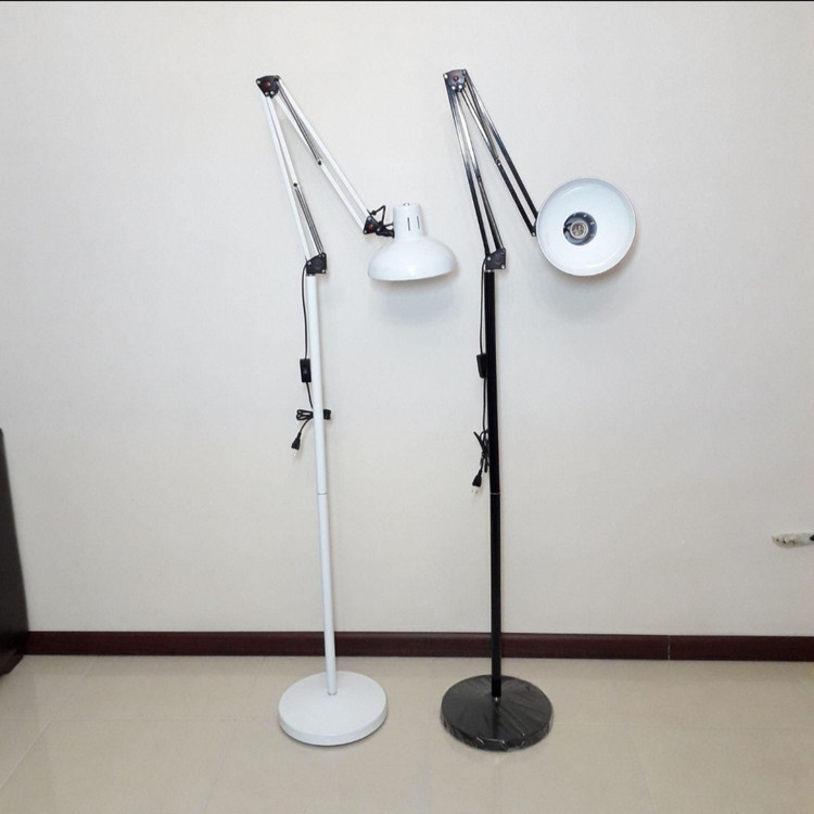 چراغ مطالعه ایستاده 2 متری کاسه بزرگ متحرک