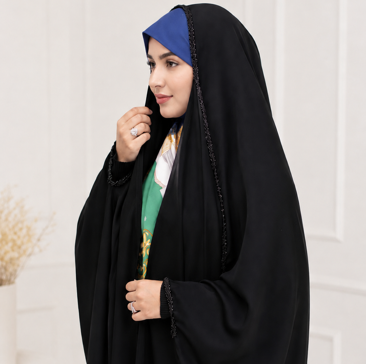 چادر عربی جده جواهر دوزی گندم