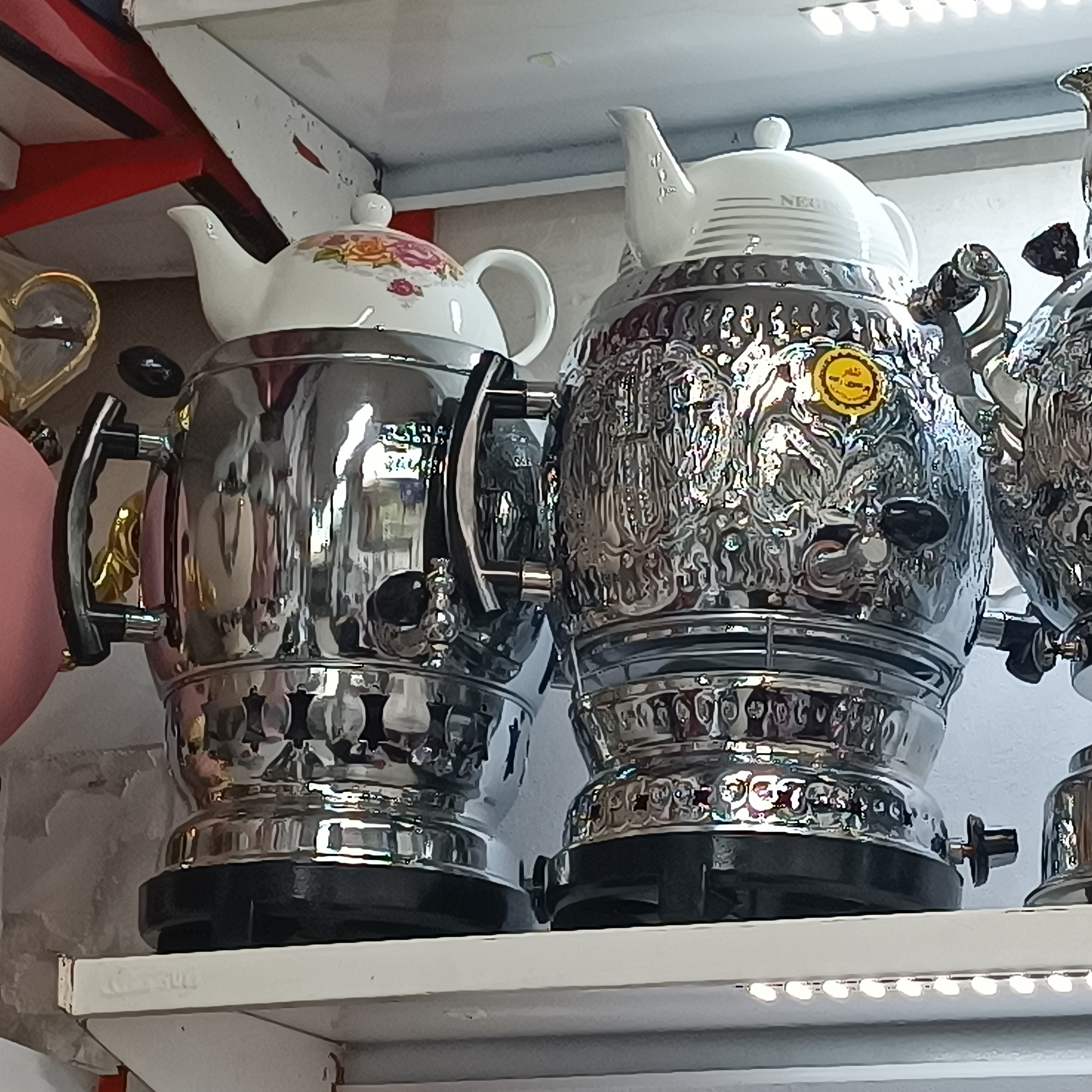 سماور گازی آپولون(سه کاره بدون تنوره)