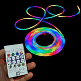 ریسه نئون فلکسی مدل LED-NEON-RGB-IC برنامه پذیر 5 متری