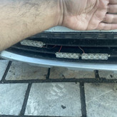 چراغ پلیسی 6 لنز جلو پنجره و سپر بسته 2عددی