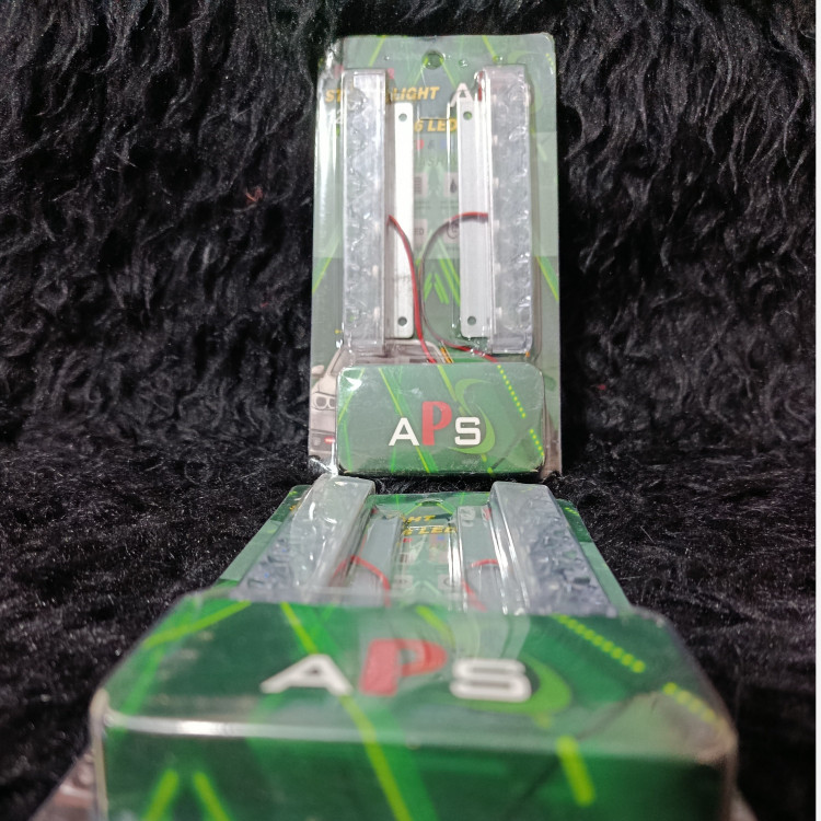 چراغ پلیسی 6 لنز جلو پنجره و سپر بسته 2عددی