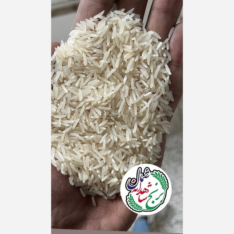 برنج فجر سوزنی گرگان محصول شالیزارهای خودمون بوجار شده بدون شکستگی کیسه های 10 کیلویی