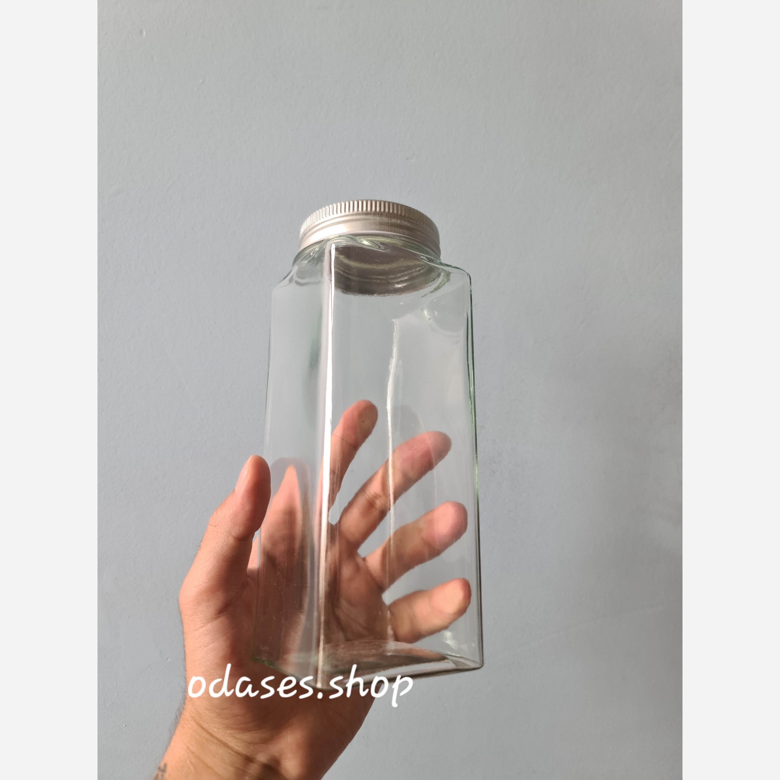 شیشه حبوبات 20 سانتی اوداسس شاپ(بانکه حبوبات)
