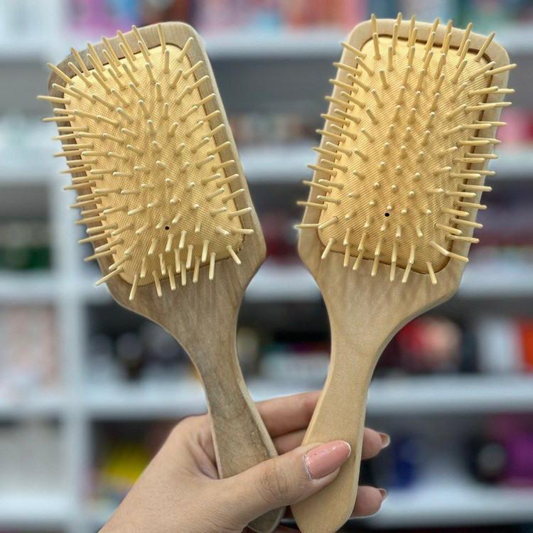 برس چوبی بامبو اصل (آرایشی هوتران)