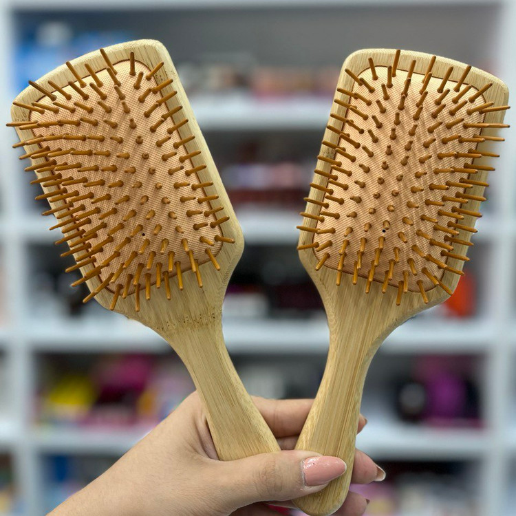 برس چوبی بامبو اصل (آرایشی هوتران)