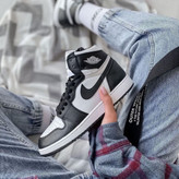 کتونی نایک ایر جردن وان Nike Air Jordan مشکی سفید ساقدار کفش اسپرت