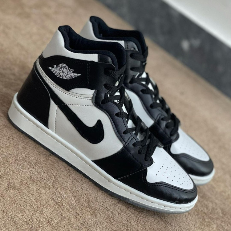 کتونی نایک ایر جردن وان Nike Air Jordan مشکی سفید ساقدار کفش اسپرت
