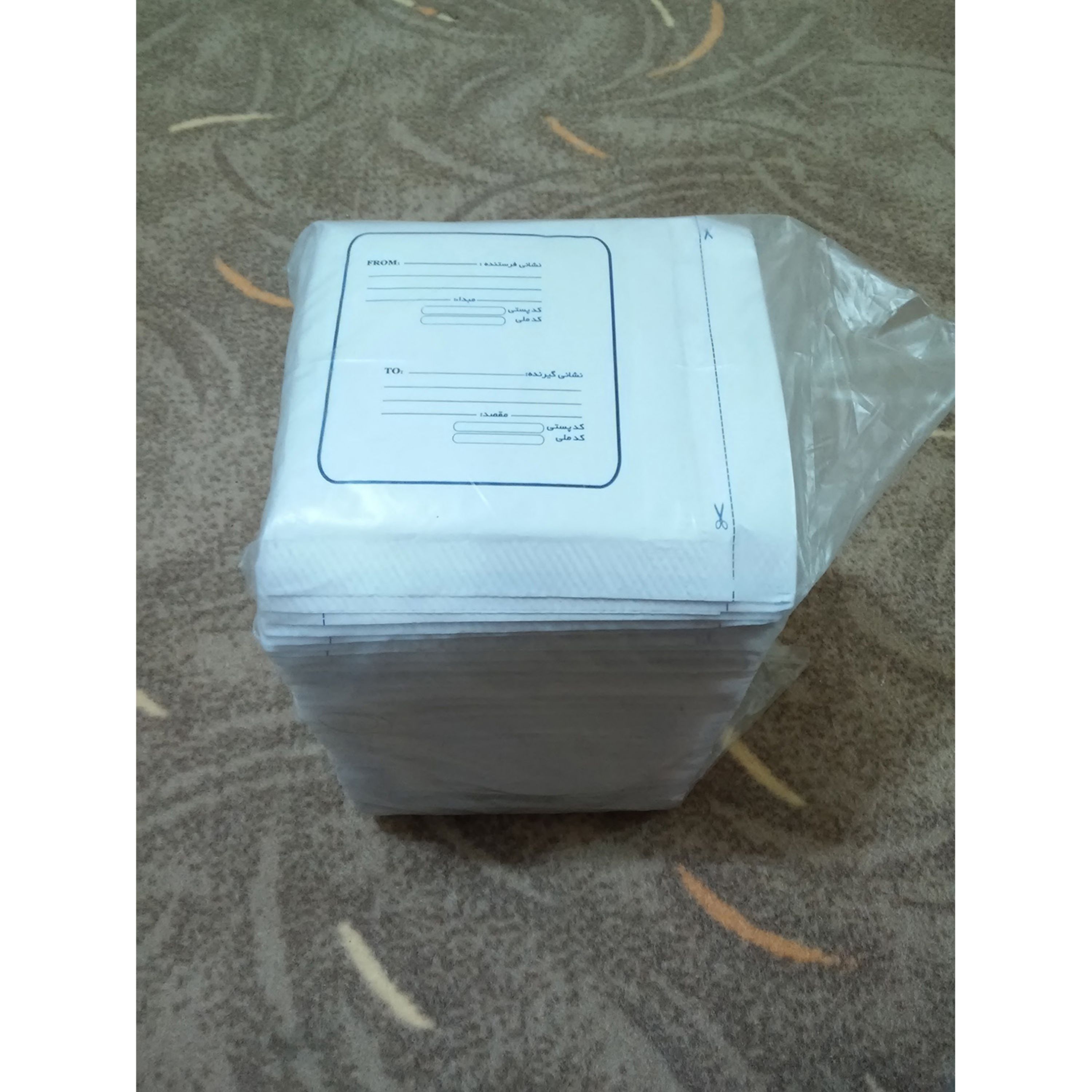 پاکت پستی CD حبابدار ( بسته 50 عددی )