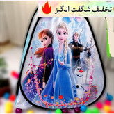 چادر بازی کودک مدل باب اسفنجی سایز 1 و2 و3