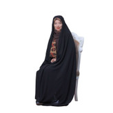 چادر مشکی ساده ایرانی سنتی یک تکه (ارسال رایگان و ضمانت شستشو)