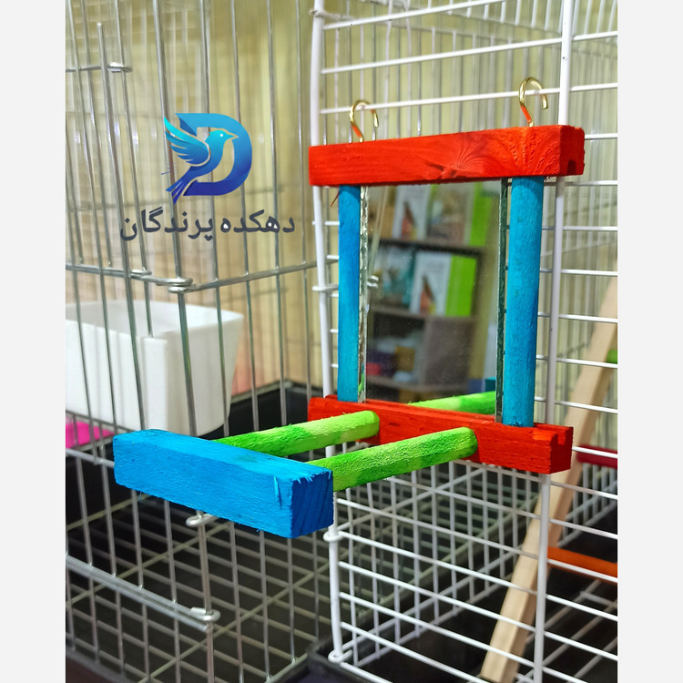 اسباب بازی پرندگان مدل آینه- عروس هلندی،برزیلی،گرینچیک و...
