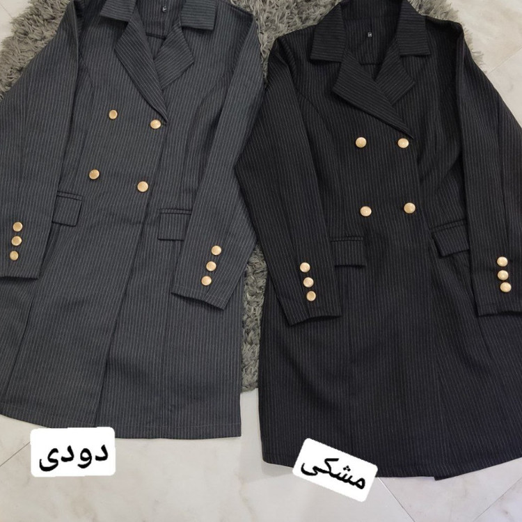 مانتو شلوار اداری دیپلمات پرشین مکانیک یقه انگلیسی