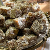 لوکوم انجیر و گردو ارگانیک (نیم کیلو)