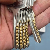 قفل کتابی M110 با 18 ساچمه(5سال گارانتی)