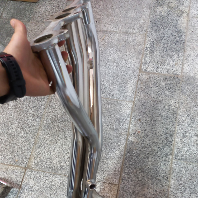 هدرز XU7 رانربلند فولادی برند MIRAS آبکاری استیل مناسب 405 و پارس و سمند