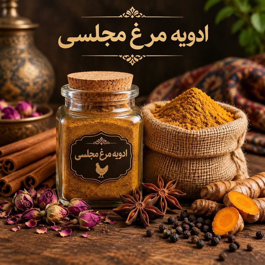 ادویه مرغ مجلسی بسته بندی(500/250/100/50) گرمی