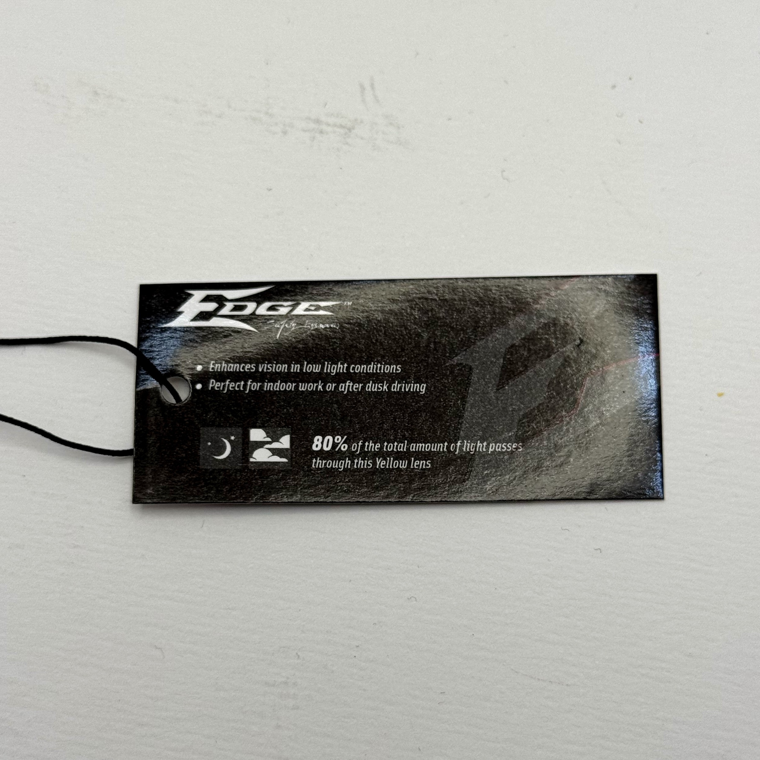 عینک آفتابی و شب اسپرت آمریکایی برند EDGE عدسی زرد یووی 400