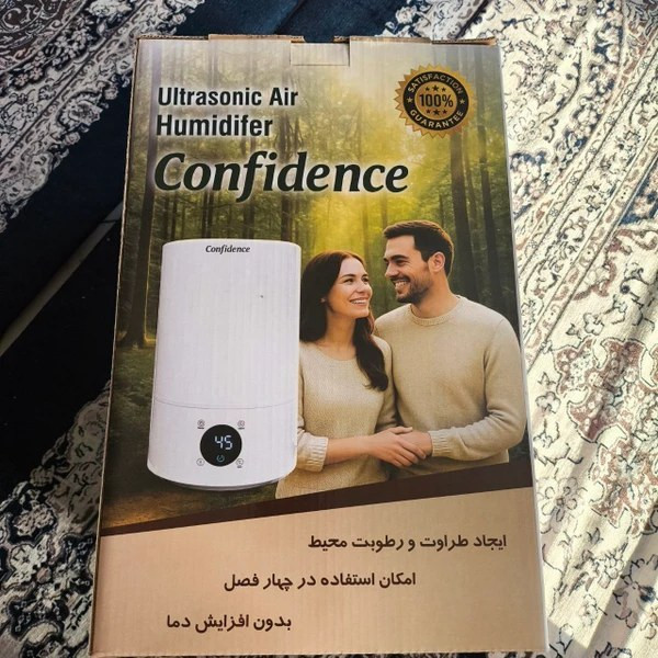 دستگاه بخور سرد مچ مدل کانفیدنس با مخزن 5 لیتری و ریموت کنترل