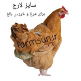 پوشک ضدآب برای مرغ خروس اردک غاز و جوجه در سایزبندی