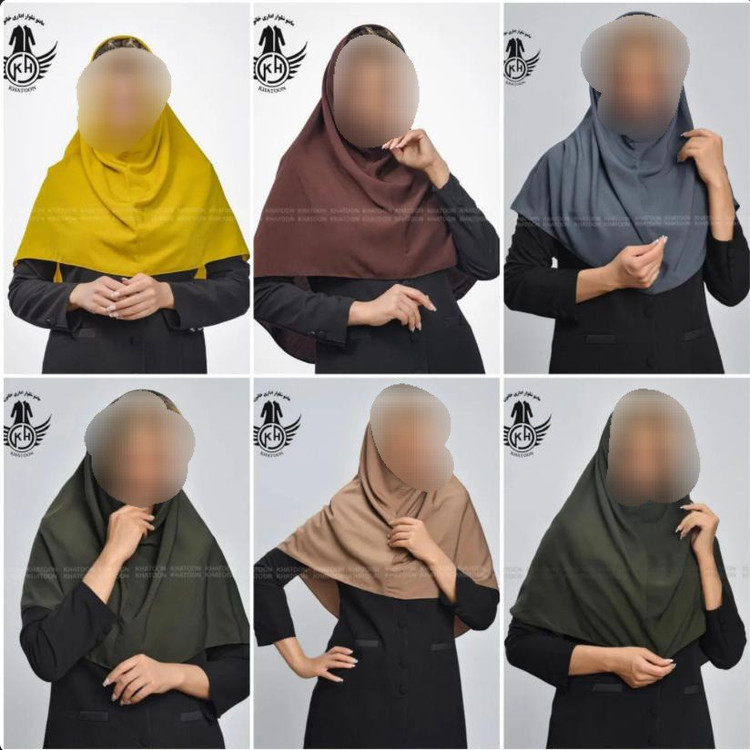 مقنعه بروجرد نخی سایز 90 و 100 (ارسال رایگان و هدیه)