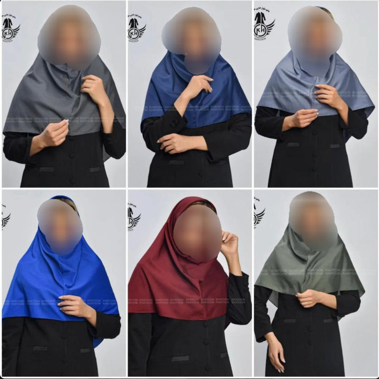 مقنعه بروجرد نخی سایز 90 و 100 (ارسال رایگان و هدیه)