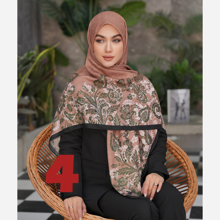 روسری نخی طرح نگار قواره 140