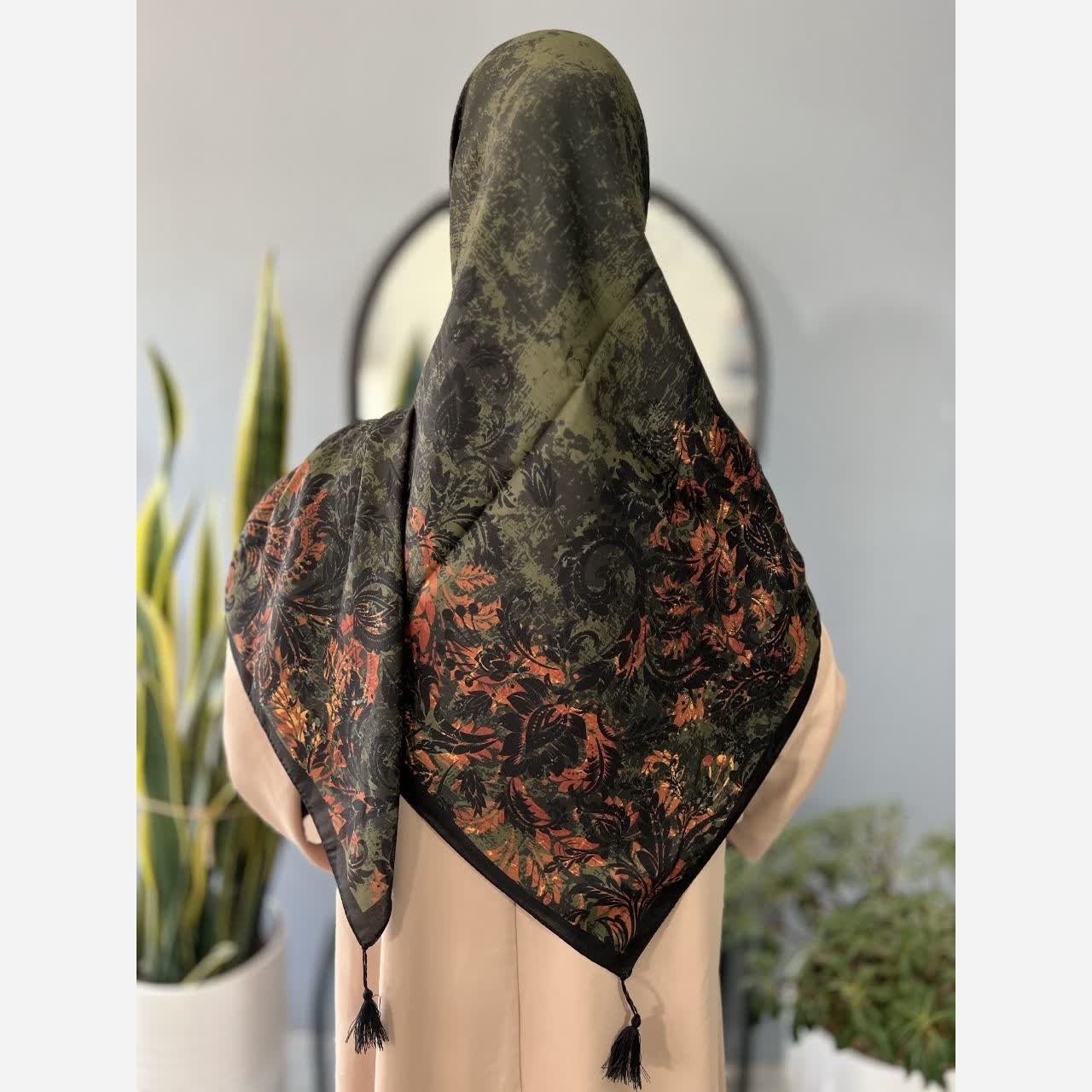روسری نخی طرح نگار قواره 140