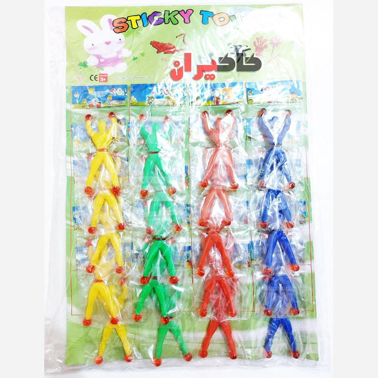 مردعنکبوتی چسبونکی مرد عنکبوتی ژله ای ملق زن