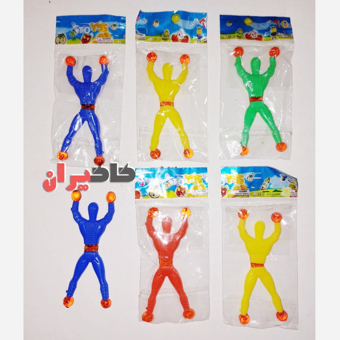 مردعنکبوتی چسبونکی مرد عنکبوتی ژله ای ملق زن
