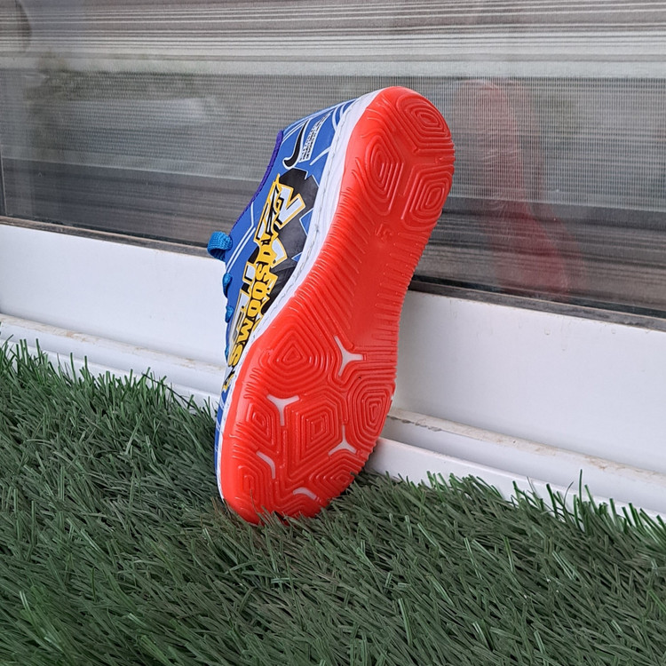 کفش سالنی فوتسال فوتبال ورزشی پسرانه مردانه نایک امباپه سایز 31 تا 45 آبی