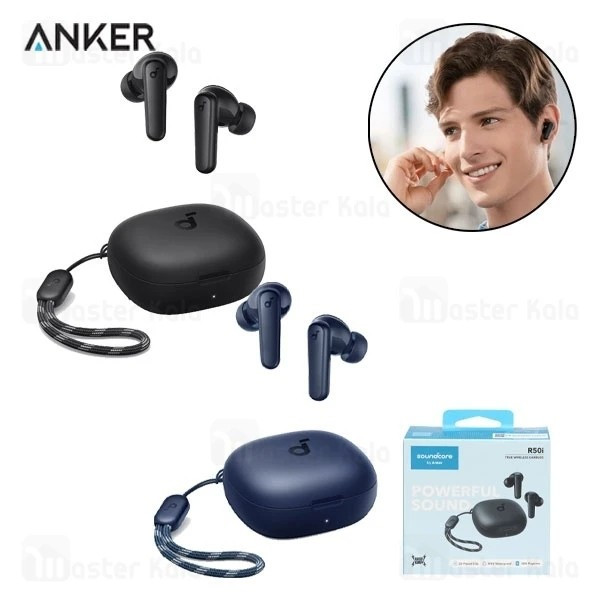 هندزفری انکر Anker Soundcore A3949 Bluetooth Earbuds ایرپاد انکر R50i اورجینال ویتنام+ گارانتی شرکتی +لیبل اصالت کالا