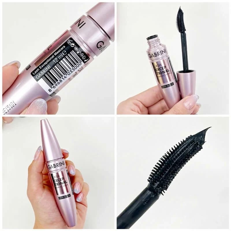 ریمل گابرینی مدل Lash Exceptional حجم دهنده و بلند کننده 12 میل