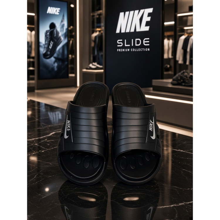 دمپایی EVA مردانه طرح NIKE با سایز بندی کامل و کیفیت عالی (کف قیمت بازار)