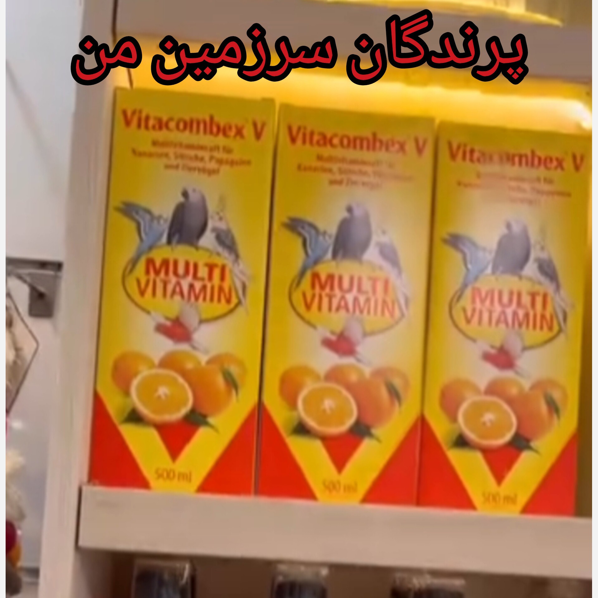 مولتی ویتامین پرندگان ویتاکمپکس کویکو20میل سرشناسترین محصول دنیا
